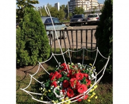 Кованые цветочницы в Воронеже