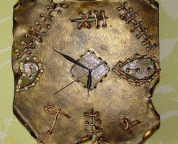 Кованые часы в Воронеже 