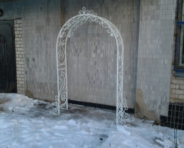Кованые арки в Воронеже
