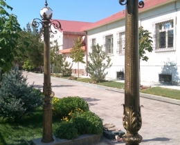 Кованые фонари в Воронеже