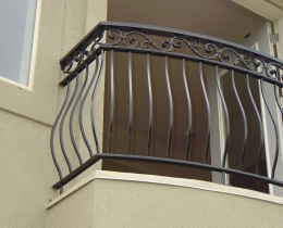 Кованые балконы в Воронеже 