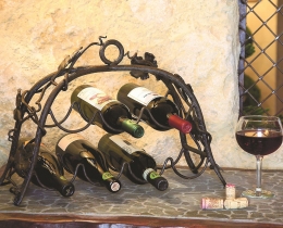 Кованые винницы, подставки под вино